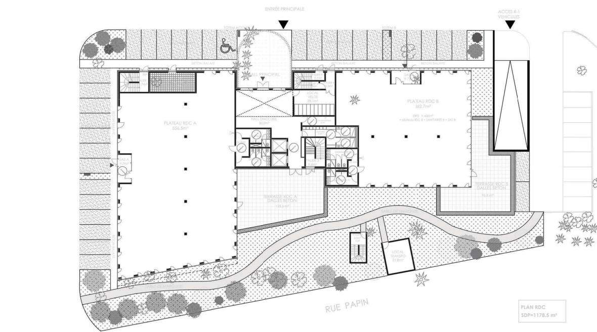 Bureau Villeneuve-d'Ascq 605m² Location bureau Villeneuve-d'Ascq Nord OLBUR2423691 2